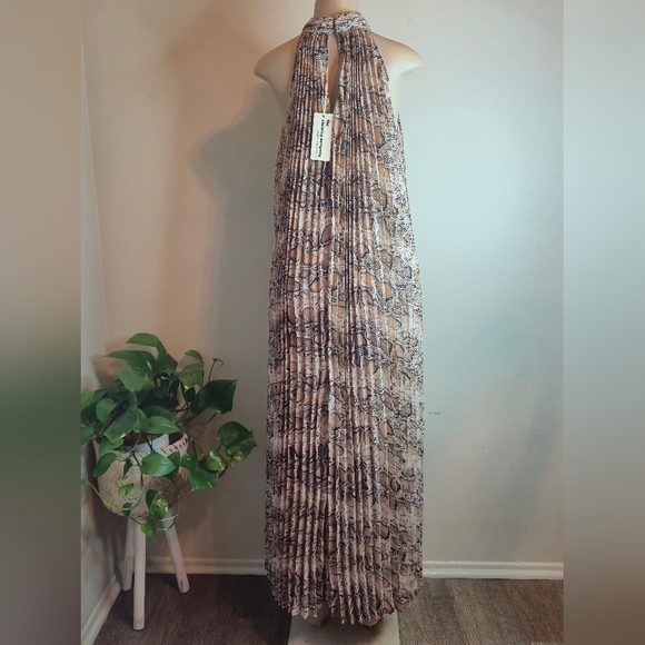 The Clothing Company Snake Print Halter Dress - Picture 3 of 4